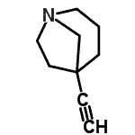 CAS#: 142483-61-2, 5-Ethynyl-1-Azabicyclo[3.2.1]Octane