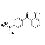 CAS#: 14252-16-5, (2-Methylphenyl)[4-(2-Methyl-2-Propanyl)Phenyl]Methanone