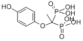 CAS 登录号：142523-38-4， [1-(4-羟基苯氧基)-1-膦酰乙基]膦酸