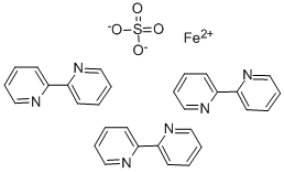 CAS 登录号：14263-81-1， 三-(2,2'-联吡啶)硫酸亚铁