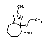 CAS#: 142741-59-1, 2,2-Diethoxy-1-Methyl-3-Azepanamine