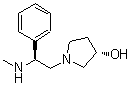 CAS#: 142773-73-7, (3S)-1-[(2S)-2-(Methylamino)-2-Phenylethyl]-3-Pyrrolidinol
