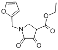 CAS 登录号：142774-43-4， 1-(2-呋喃基甲基)-4,5-二氧代-3-吡咯烷羧酸乙酯
