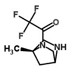 CAS#: 142776-10-1, 2,2,2-Trifluoro-1-(1-Methyl-2,5-Diazabicyclo[2.2.1]Hept-2-Yl)Ethanone