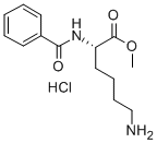 CAS 登录号：14280-01-4， N2-苯甲酰基-L-赖氨酸甲酯单盐酸盐