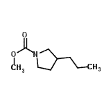 CAS#: 142819-46-3, Methyl 3-Propyl-1-Pyrrolidinecarboxylate
