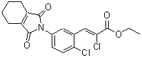 CAS#: 142891-20-1, Ethyl (2Z)-2-Chloro-3-[2-Chloro-5-(1,3-Dioxo-1,3,4,5,6,7-Hexahydro-2H-Isoindol-2-Yl)Phenyl]Acrylate
