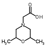 CAS#: 142893-66-1, (2,6-Dimethyl-4-Morpholinyl)Acetic Acid
