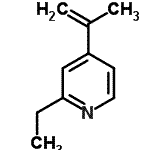 CAS#: 142896-08-0, 2-Ethyl-4-Isopropenylpyridine