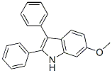 CAS 登录号：14292-85-4， 6-甲氧基-2,3-二苯基-1H-吲哚