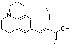 CAS 登录号：142978-18-5， (2E)-2-氰基-3-(2,3,6,7-四氢-1H,5H-吡啶并[3,2,1-Ij]喹啉-9-基)丙烯酸