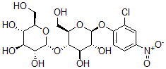CAS#: 143206-27-3, (2R,3R,4S,5S,6R)-2-[(2R,3S,4R,5R,6S)-6-(2-Chloro-4-Nitrophenoxy)-4,5-Dihydroxy-2-(Hydroxymethyl)Oxan-3-Yl]Oxy-6-(Hydroxymethyl)Oxane-3,4,5-Triol