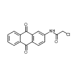 CAS 登录号：143210-98-4， 2-氯-N-(9,10-二氧代-9,10-二氢-2-蒽基)乙酰胺