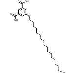 CAS 登录号：143294-86-4， 5-(十八烷氧基)间苯二甲酸