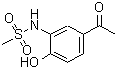 CAS 登录号：14347-18-3， N-(5-乙酰基-2-羟基苯基)甲烷磺酰胺