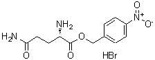 CAS 登录号：14349-18-9， L-谷氨酰胺 (4-硝基苯基)甲基酯单氢溴酸盐