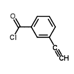 CAS 登录号：143587-37-5， 3-乙炔基苯甲酰基氯化物