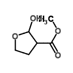 CAS 登录号：143726-37-8， 甲基2-羟基四氢-3-呋喃羧酸酯