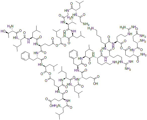CAS#: 143780-69-2, Helical erythrocyte lysing peptide