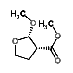 CAS 登录号：143789-14-4， 甲基(2S,3R)-2-甲氧基四氢-3-呋喃羧酸酯