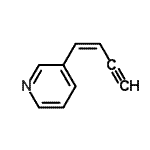 CAS#: 143799-42-2, 3-[(1Z)-1-Buten-3-Yn-1-Yl]Pyridine