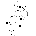 CAS#: 1438-66-0, 4-(3-Acetoxy-3-Methyl-4-Penten-1-Yl)-4A,8,8-Trimethyl-3-Methylenedecahydro-1-Naphthalenyl Acetate