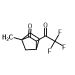 CAS#: 143874-05-9, 1-Methyl-3-(Trifluoroacetyl)Bicyclo[2.2.1]Heptan-2-One