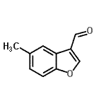 CAS#: 143883-36-7, 5-Methyl-1-Benzofuran-3-Carbaldehyde