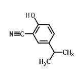 CAS#: 143912-49-6, 2-Hydroxy-5-Isopropylbenzonitrile
