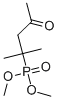 CAS 登录号：14394-26-4， (1,1-二甲基-3-氧代丁基)膦酸二甲酯