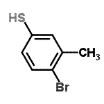 CAS 登录号：14395-52-9， 4-溴-3-甲基苯硫醇