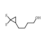 CAS 登录号：143952-26-5， 4-(2,2-二氟环丙基)-1-丁醇