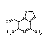 CAS#: 143983-73-7, 4,6-Dimethylpyrazolo[1,5-a]Pyrazine-7-Carbaldehyde