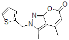 CAS#: 144092-64-8, 3,4-Dimethyl-2-(Thiophen-2-Ylmethyl)Pyrano[6,5-c]Pyrazol-6-One