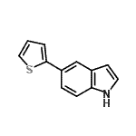 CAS#: 144104-54-1, 5-(2-Thienyl)-1H-Indole