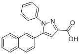 CAS 登录号：144252-16-4， 5-(2-萘基)-1-苯基-1H-吡唑-3-羧酸