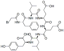 CAS#: 144304-34-7, N-Bromoacetyl-phenylalanyl-leucyl-glutamyl-glutamyl-leucyl-tyrosine