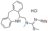 CAS#: 144332-32-1, N'-Cyano-N-(6,11-Dihydro-5H-Benzo[c][1]Benzazepin-6-Ylmethyl)-N-Methyl-1-Methylsulfanylmethanimidamide Hydrochloride