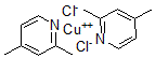 CAS#: 14434-99-2, Bis(2,4-Dimethylpyridinio)Dichlorocuprate(II)