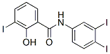 CAS#: 14437-45-7, 3-Iodo-N-(3,4-Diiodophenyl)-2-Hydroxybenzamide