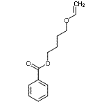 CAS 登录号：144429-21-0， 4-(乙烯基氧基)丁基苯甲酸酯