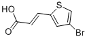 CAS 登录号：144558-44-1， 3-(4-溴-2-噻吩基)-2-丙烯酸