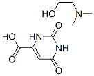 CAS#: 1446-06-6, 1,2,3,6-Tetrahydro-2,6-Dioxopyrimidine-4-Carboxylic Acid Compound With 2-(Dimethylamino)Ethanol (1:1)