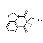 CAS#: 144603-37-2, 5-Chloro-5-Ethyl-1,2-Dihydro-4H-Pyrrolo[3,2,1-Ij]Quinoline-4,6(5H)-Dione