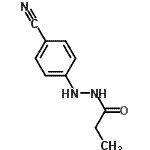 CAS 登录号：144656-35-9， N'-(4-氰基苯基)丙酰肼