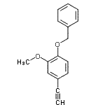 CAS#: 144735-54-6, 1-(Benzyloxy)-4-Ethynyl-2-Methoxybenzene