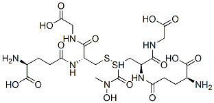 CAS 登录号：144810-23-1， (2S)-2-氨基-5-[[(2R)-1-(羧甲基氨基)-3-(羟基-甲基氨基甲酰)硫基-1-氧代丙烷-2-基]氨基]-5-氧代戊酸