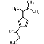 CAS#: 14485-75-7, Methyl (3E)-3-[1-(Dimethylamino)Ethylidene]-1,4-Cyclopentadiene-1-Carboxylate