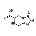 CAS#: 144888-68-6, 3-Oxo-2,3,5,6,7,8-Hexahydro[1,2,4]Triazolo[4,3-a]Pyrazine-6-Carboxylic Acid