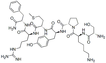 CAS#: 144909-42-2, Seryl-lysyl-prolyl-tyrosyl-methionyl-arginyl-phenylalaninamide